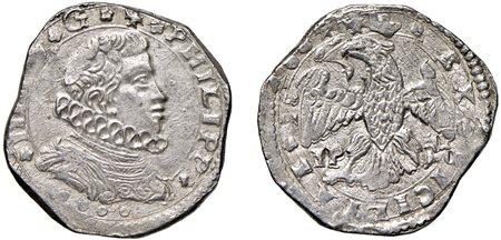 MESSINA - FILIPPO IV (1621-1665) - 4 tarì 162?, IP ?