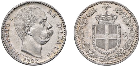 UMBERTO I (1878-1900) - 2 lire 1897