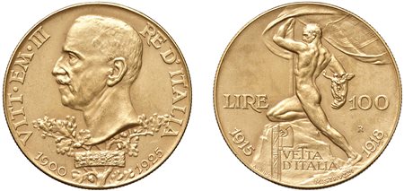 VITTORIO EMANUELE III (1900-1943) - 100 lire 1925