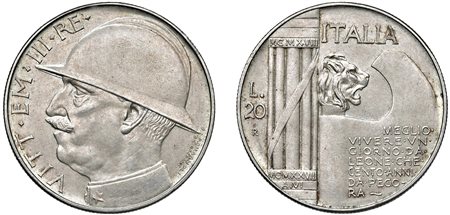 VITTORIO EMANUELE III (1900-1943) - 20 lire 1928