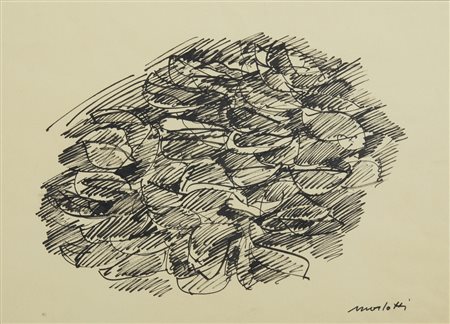 MORLOTTI ENNIO (1910 - 1992) - VEGETAZIONE, 1960.