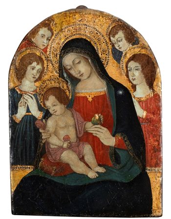 Madonna con Bambino e angeli