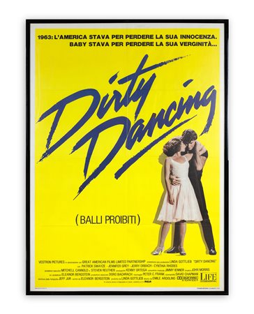 LOCANDINA ITALIANA - Dirty Dancing (Balli proibiti), 1987