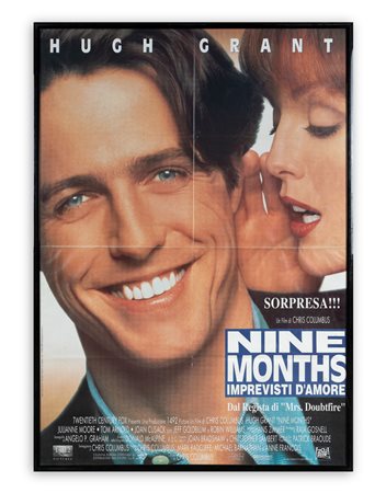 LOCANDINA ITALIANA - Nine months, imprevisti d'amore, 1995