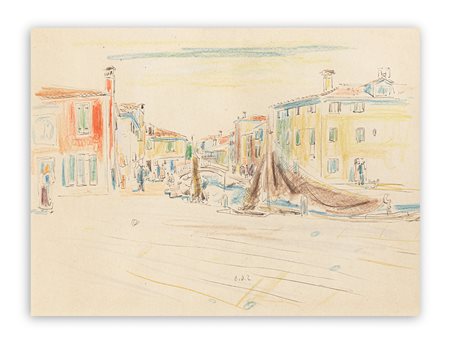 CARLO DALLA ZORZA (1903-1971) - Venezia