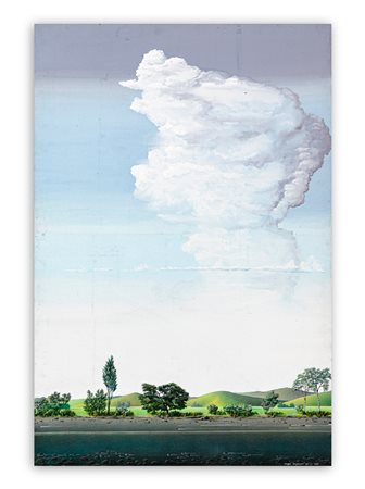 FILIPPO DEGASPERI (1928-2014) - Il cielo di Lombardia, così bello, quand'è bello. Alessandro Manzoni, 1988