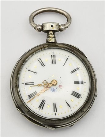 Orologio da tasca Le Coultre & Co, Francia, primi 900, argento 800/1000, Ref....