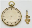 OROLOGIO DA TASCA CON CHIAVE ABBINATA LEROY&FILS, PARIS, REF. 16311 1840-1850...