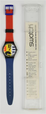 SWATCH NEO GEO, 1987 mod. NINE TO SIX, cod. GB117 anno 1987 Completo di...