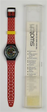 SWATCH NAKISKA RUN, 1987 mod. NAVIGATOR, cod. GB707 anno 1987 Completo di...