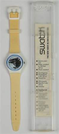 SWATCH WAIKIKI BEACH, 1988 mod. WHITE NIGHT, cod. GW110 anno 1988 Completo di...