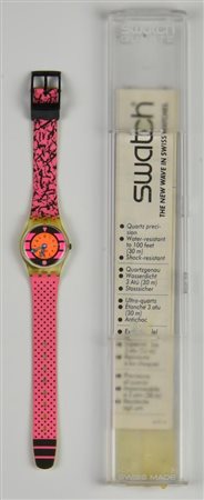 SWATCH BONDI BEACH, 1989 mod. PINK BETTY, cod. LK118 anno 1989 Completo di...