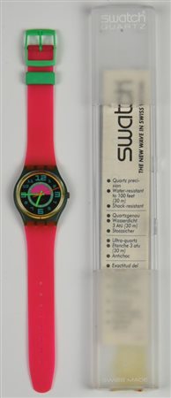 SWATCH BONDI BEACH, 1989 mod. GREENROOM, cod. GN103 anno 1989 Completo di...