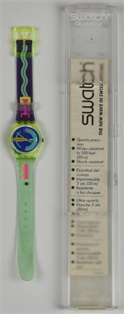 SWATCH DREAM WAVES, 1989 mod. PEAK SEASON, cod. LJ101 anno 1989 Completo di...