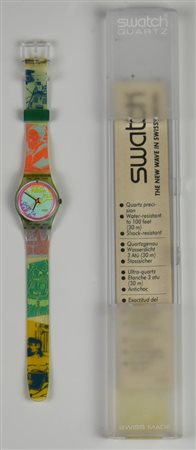 SWATCH COMIC HEROES, 1990 mod. BETTY LOU, cod. LN111 anno 1990 Completo di...