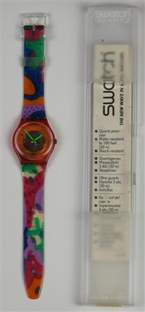 SWATCH TROPICAL FIESTA, 1990 mod. MANGO DREAM, cod. GR105 anno 1990 Completo...