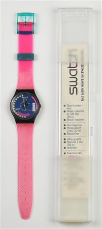 SWATCH BIKE DANCE, 1990 mod. TRAFFIC JAM, cod. GB412 anno 1990 Completo di...