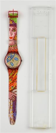 SWATCH MOSAIQUES, 1990 mod. RAVENNA, cod. GR107 anno 1990 Completo di scatola...