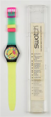 SWATCH SPRINT, 1990 mod. WORLD RECORD, cod. GB721 anno 1990 Completo di...