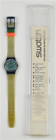 SWATCH SPORT TROPHY, 1990 mod. GYM SESSION, cod. LI101 anno 1990 Completo di...