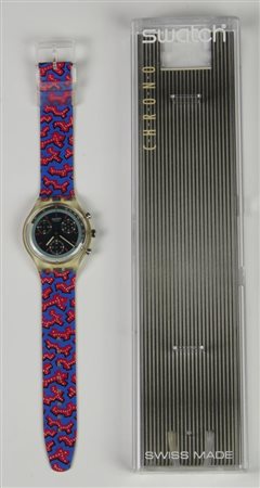 SWATCH CHRONO, 1993 mod. WILD CARD cod. SCK100 anno 1993 Completo di scatola...