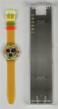 SWATCH CHRONO, 1993 mod. JELLY STAG, cod. SCK104 anno 1993 Completo di...