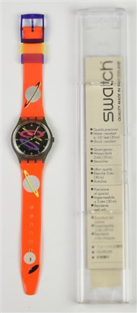 SWATCH, 1993 mod. SILVER PLANET cod. GM112 anno 1993 Completo di scatola e...