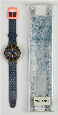 SWATCH SCUBA 200, 1990 mod. BARRIER REEF (variante con lancette rosa), cod....