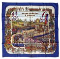 Hermes  Paris - Foulard "Grand cortége a Moscou"