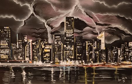 Cristiano Federico, 'New York's Storm Lighting', 2024