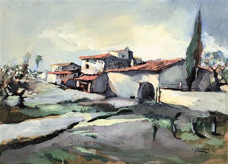 Lorenzo D'Andrea, 'Paesaggio toscano'