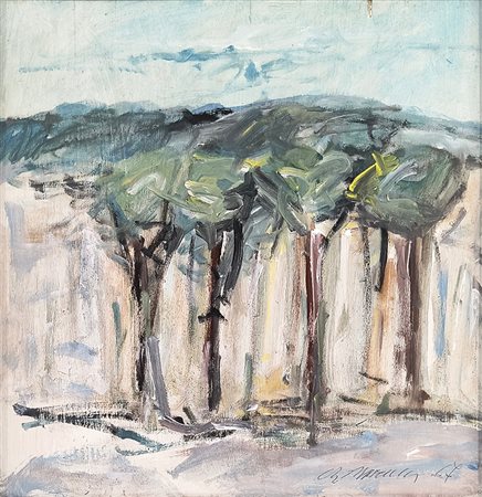 Mario Marcucci, 'Paesaggio Pineta', 1967