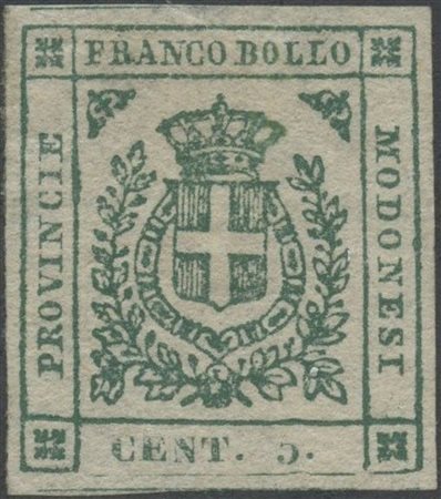  
G.P. Modena - 5 cent. verde Scuro 
 