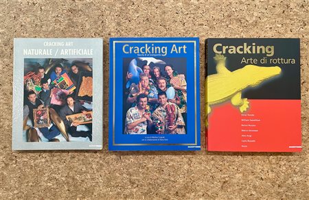 CRACKING ART - Lotto unico di 3 cataloghi