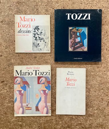 MARIO TOZZI - Lotto unico di 4 cataloghi