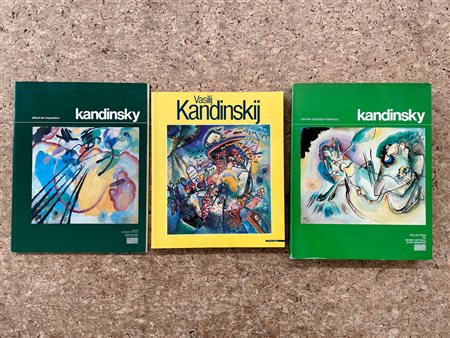 VASILY KANDINSKY - Lotto unico di 3 cataloghi