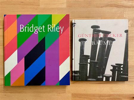 BRIDGET RILEY E GÜNTHER UECKER - Lotto unico di 2 cataloghi