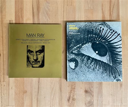 MAN RAY - Lotto unico di 2 rari cataloghi