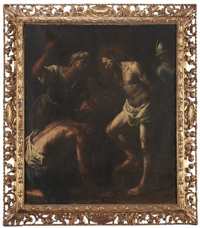 Scuola romana del secolo XVII

"Cristo alla colonna"
olio su tela (cm 132x111)