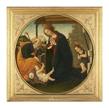 Ambito di Alessandro Filipepi detto "Sandro Botticelli" (Firenze 1445-1510) 

"