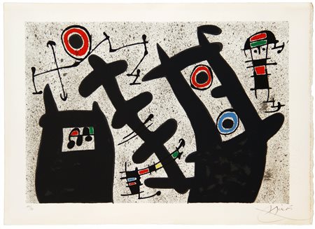 MIRÓ Joan, Le lézard aux plumes d'or