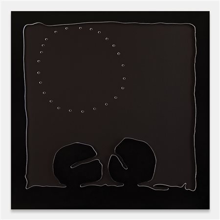 Lucio Fontana, Concetto spaziale-Teatrino (nero)