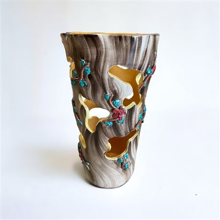 Ceramiche Rometti - Grande vaso / portaombrelli anni '50 del XX secolo...