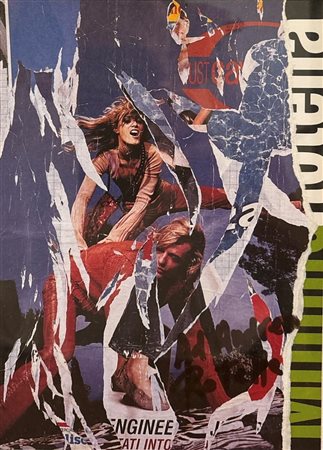 Mimmo Rotella - Invito alla mostra stampa 20,7 x 14,7 cm Invito alla mostra....