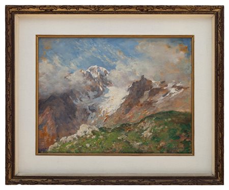 Giovanni Cappa Legora - Tormenta sul Monte Bianco