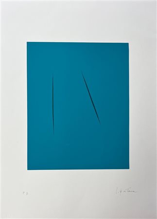 Lucio Fontana “Senza titolo”