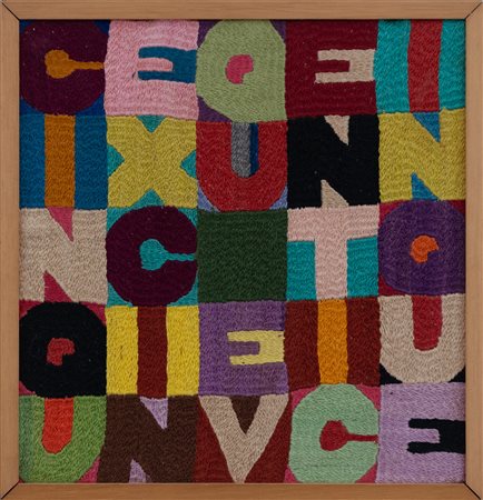 ALIGHIERO BOETTI Cinque per cinque venticinque, 1983