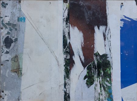 MIMMO ROTELLA Colorato, 1989