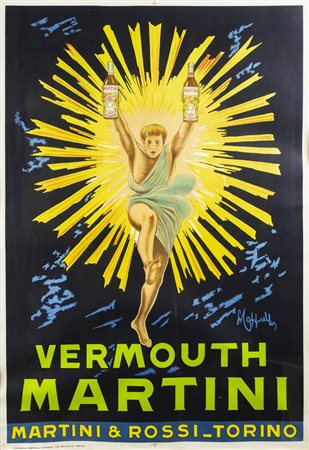 LEONETTO CAPPIELLO<BR>Livorno 1872-1942 Cannes (Francia)<BR>"Vermouth Martini - Martini & Rossi - Torino" 1959