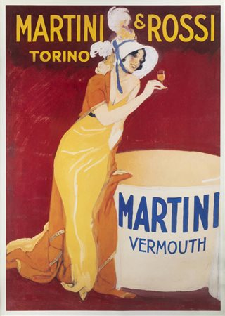 MANIFESTO<BR>"Martini & Rossi Torino-Martini Vermouth"